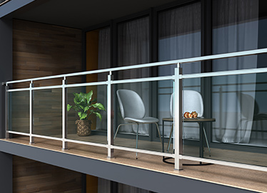 Q 40 Square and Rectangle Railing Systems