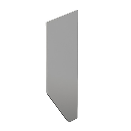 Side mount Glass Channel Profile Plug