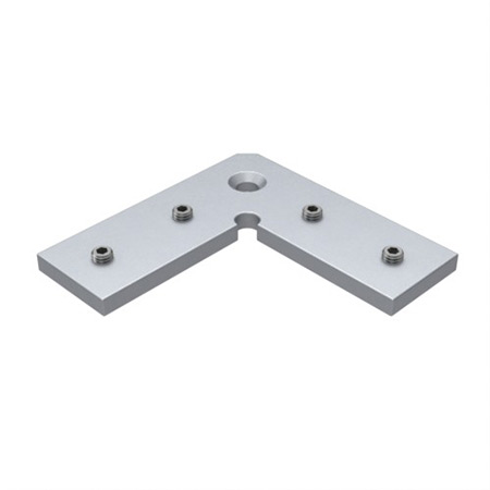 25x60 - 30x80 Glass Channel Profile 90˚ Corner Connection Kit